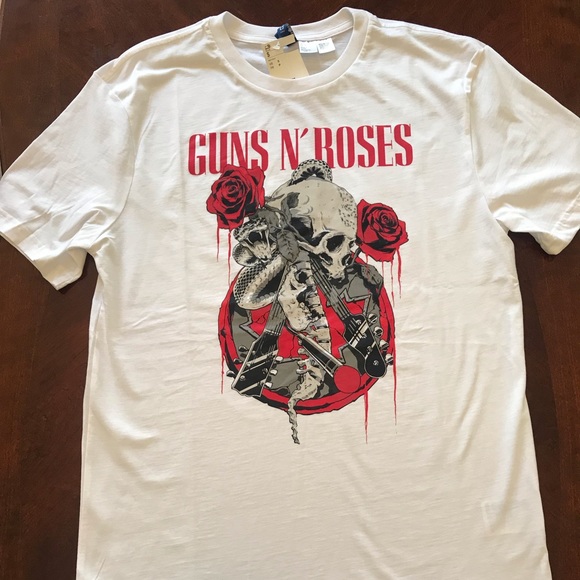 H&M Other - Guns N Roses T-shirts NEW NWT Sizes: XS,S, M,L, XL